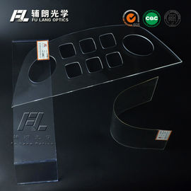 China Hoja plástica del plexiglás de acrílico claro, hoja coloreada del plexiglás cortada a la medida proveedor