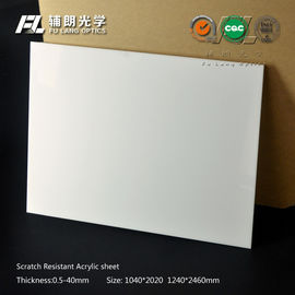 China 4' ' hoja de acrílico del plexiglás *8 de la hoja de la capa dura de acrílico del claro se aplica a las divisiones de aluminio del perfil proveedor