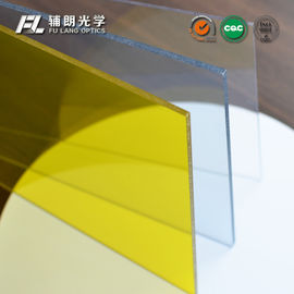 China Hoja de acrílico difícilmente cubierta, transmitencia ligera de la hoja del plástico transparente de 6m m alta proveedor