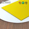 Hoja de acrílico flexible amarilla de PMMA, hoja clara del plexiglás de 10m m cortada a la medida proveedor